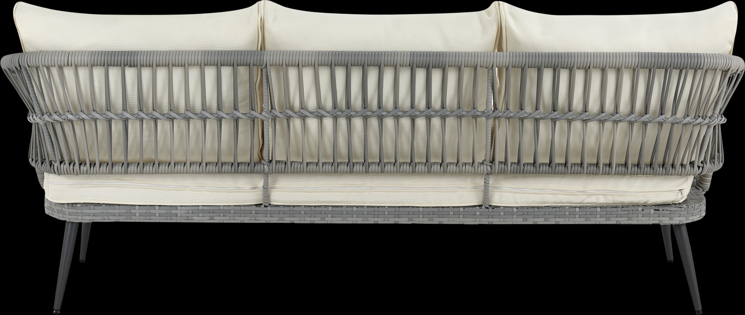 Outdoor Eashley Cream 4 Pc Conversation Set - Thumbnail - Image 10