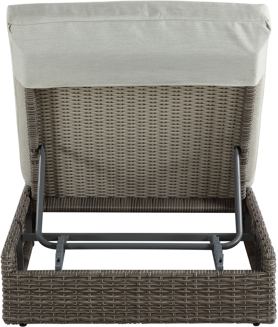 Outdoor Elorale Gray Chaise - Thumbnail - Image 5