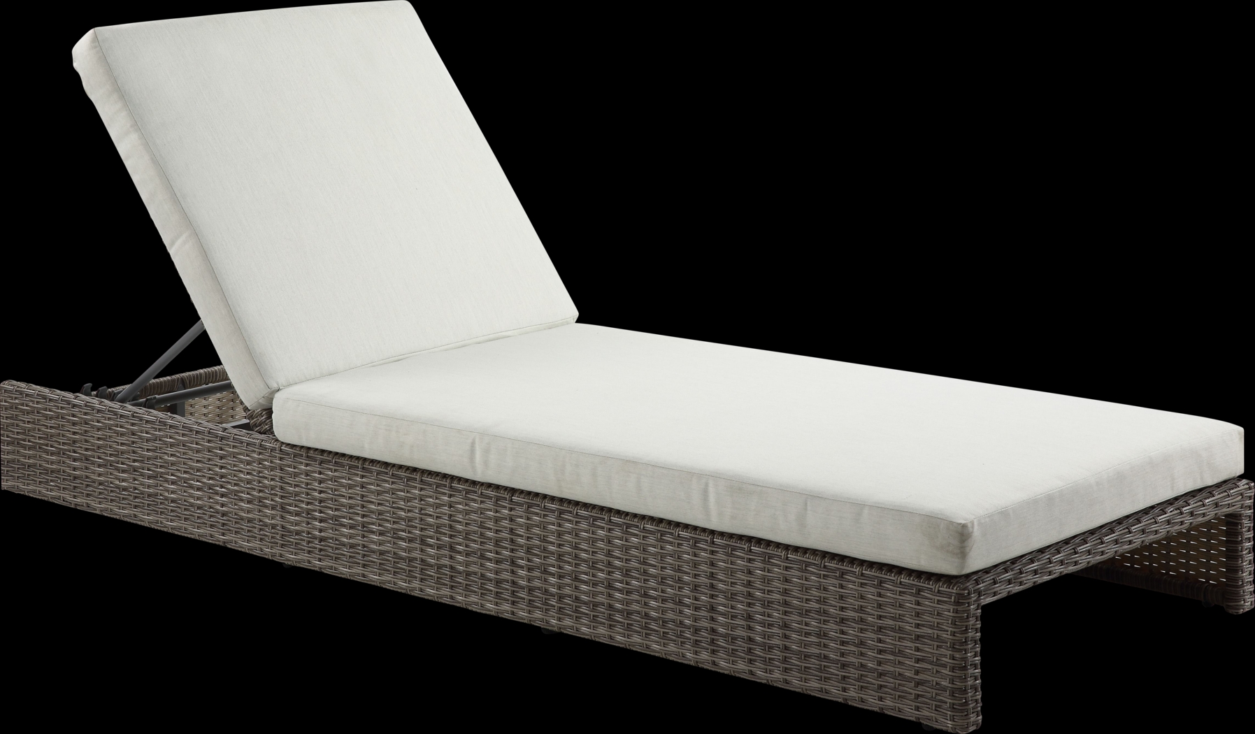 Outdoor Elorale Gray Chaise - Thumbnail - Image 1