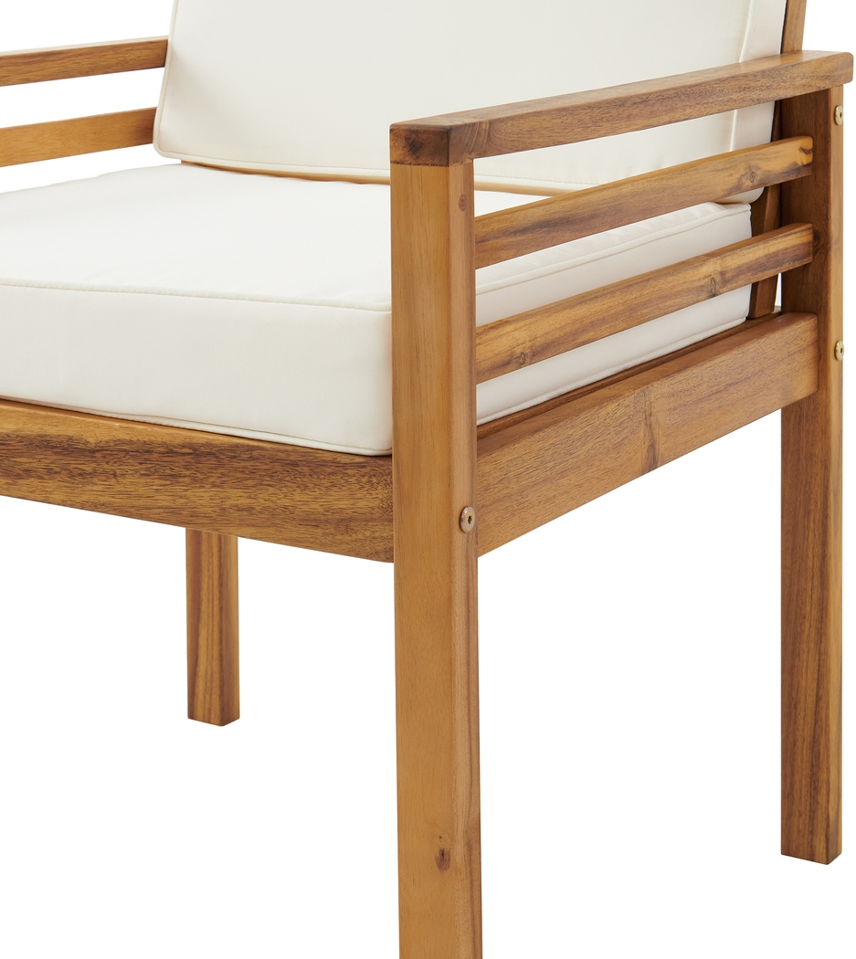 Outdoor Emeraud Brown Dining Chair - Thumbnail - Image 8