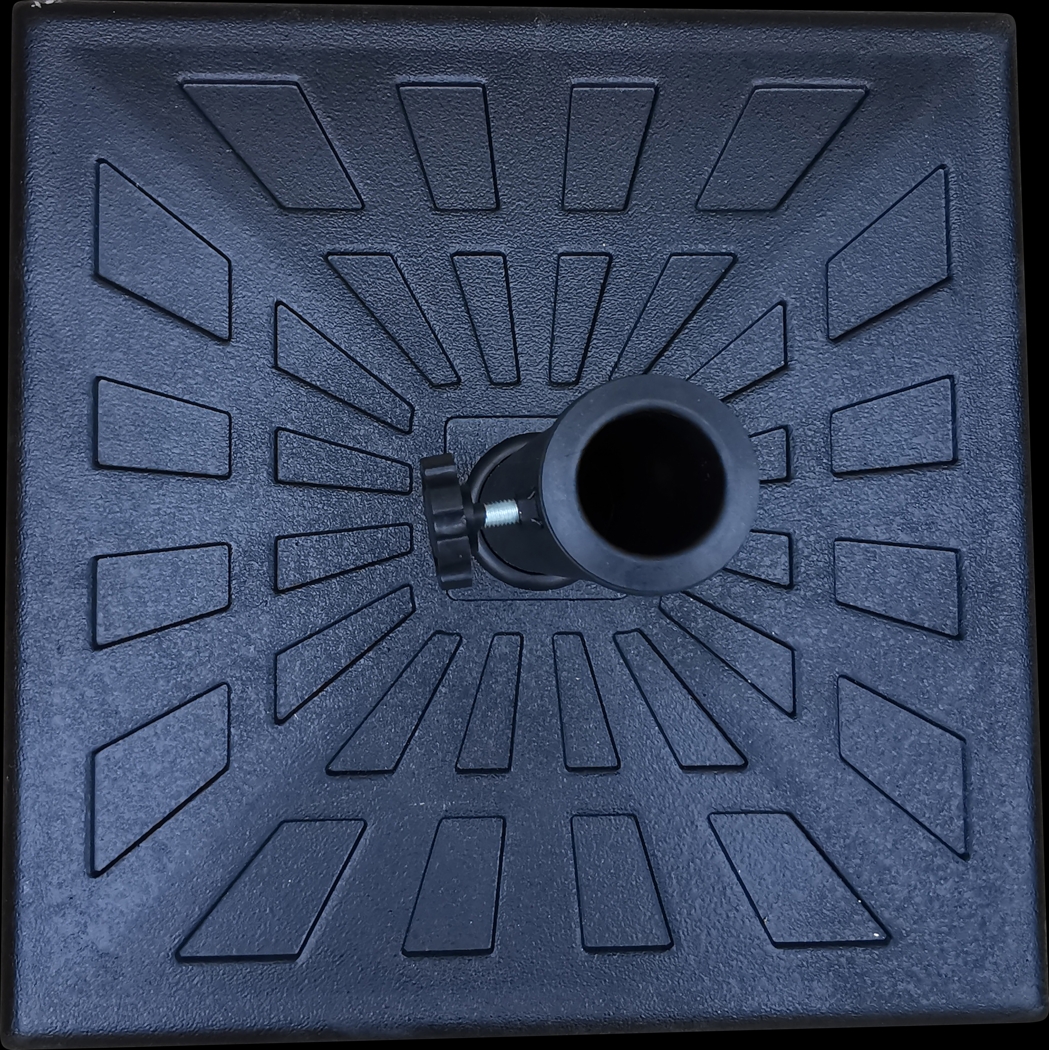 Outdoor Emerence Gray Umbrella Base - Thumbnail - Image 2