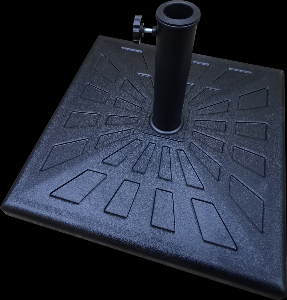 Outdoor Emerence Gray Umbrella Base - Thumbnail - Image 1