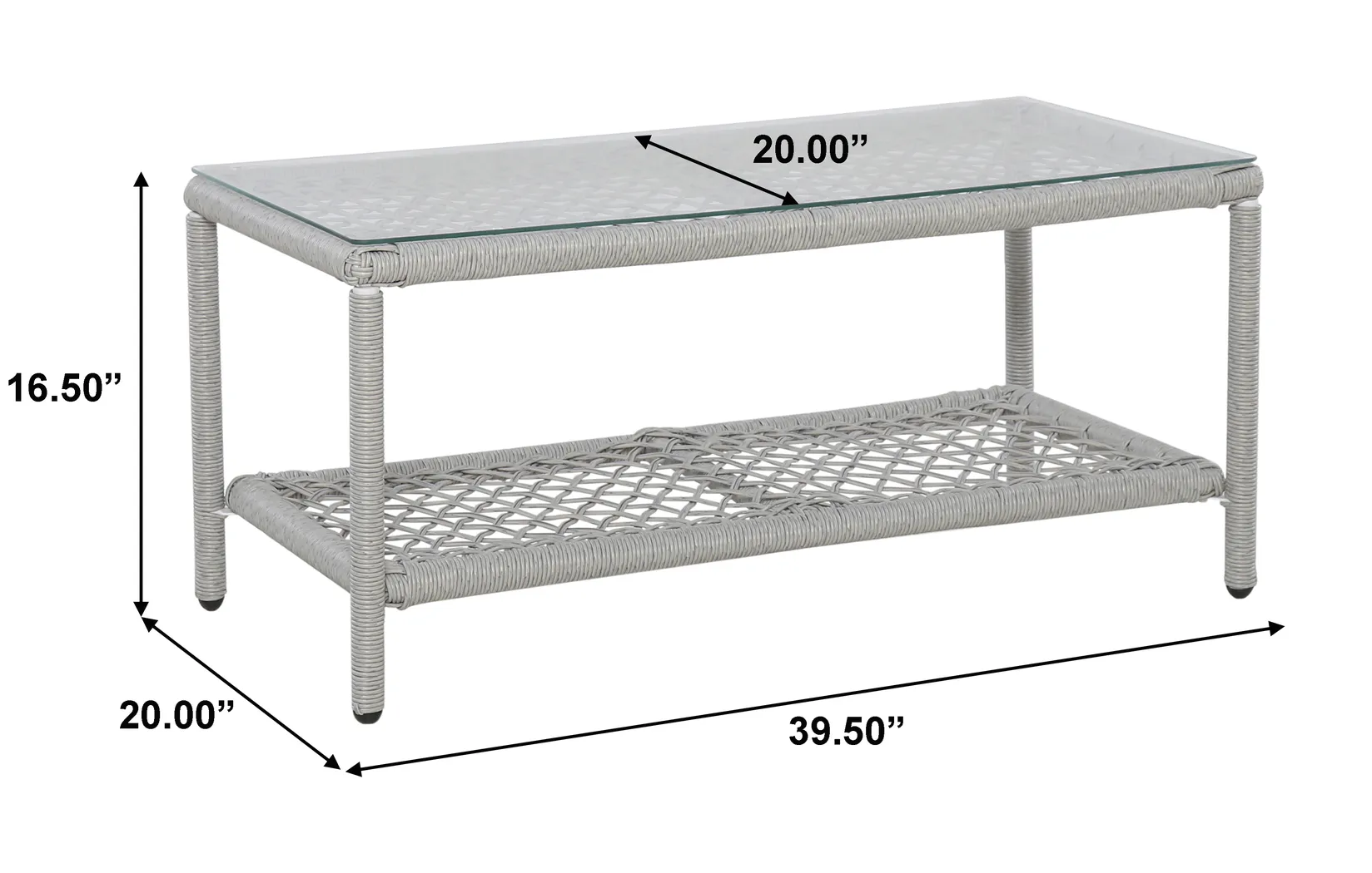 Fallowbrook III Blue Outdoor Sectional - Thumbnail - Image 11