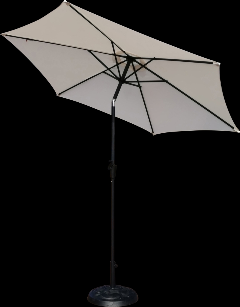 Outdoor Fantine Cream Umbrella - Thumbnail - Image 2