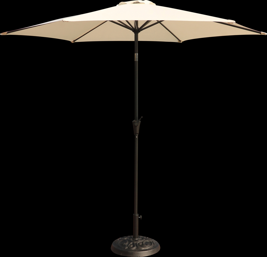 Outdoor Fantine Cream Umbrella - Thumbnail - Image 1