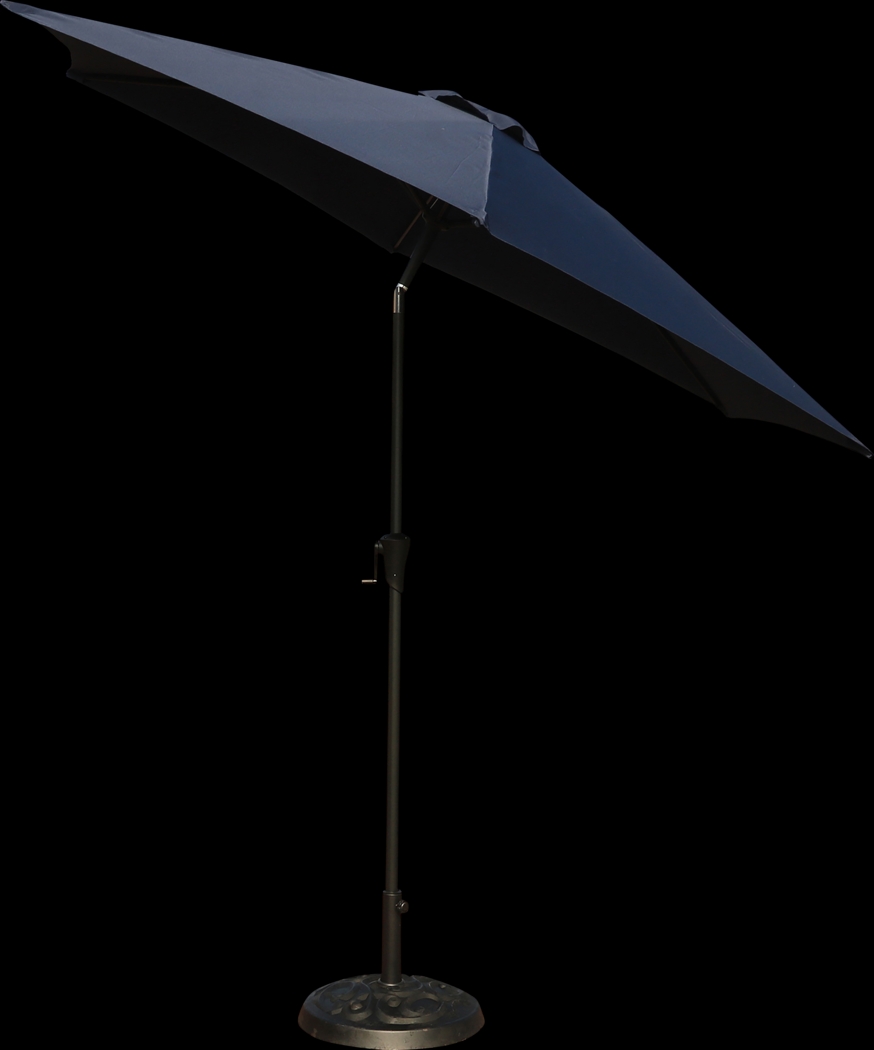 Outdoor Fantine Navy Umbrella - Thumbnail - Image 2