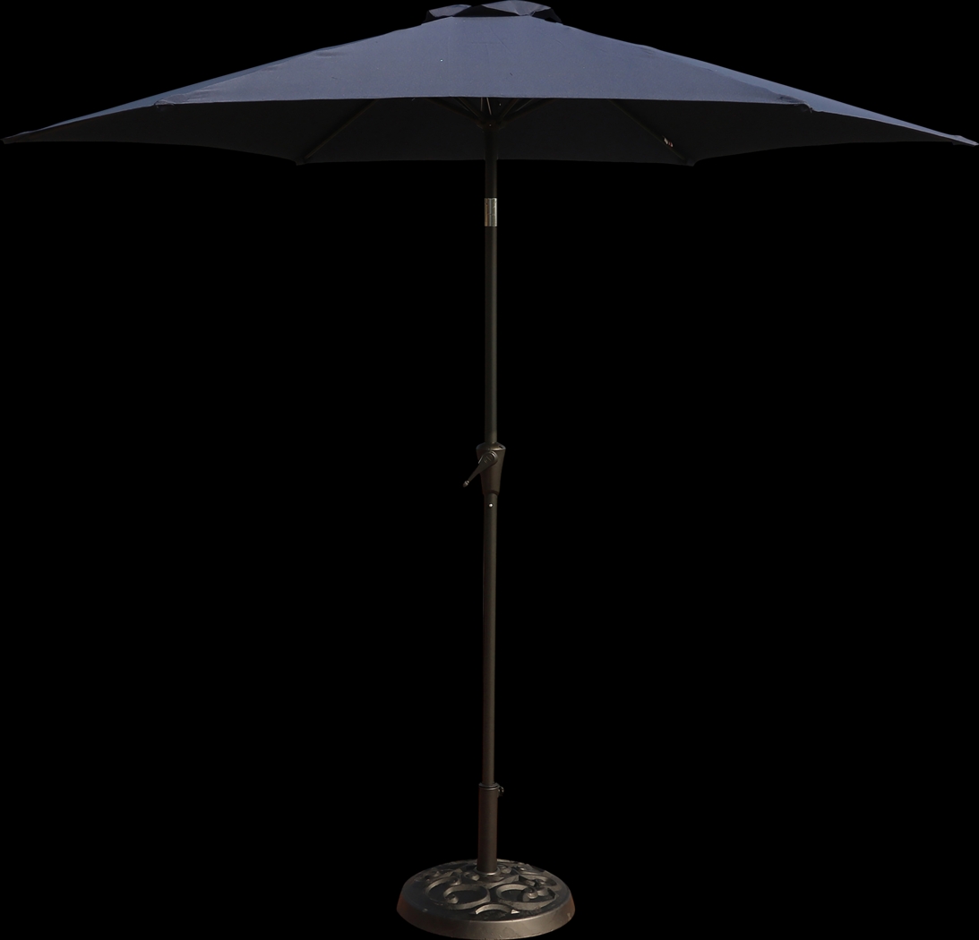 Outdoor Fantine Navy Umbrella - Thumbnail - Image 6