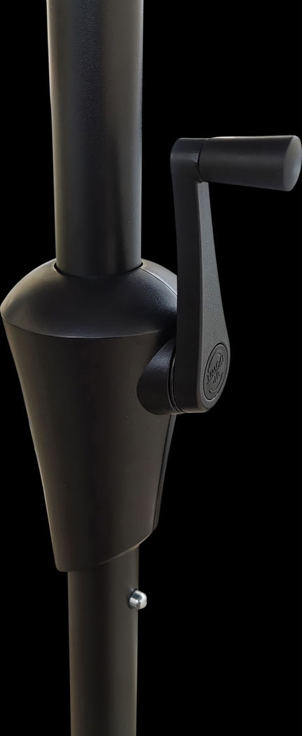 Outdoor Fantine Taupe Umbrella - Thumbnail - Image 4