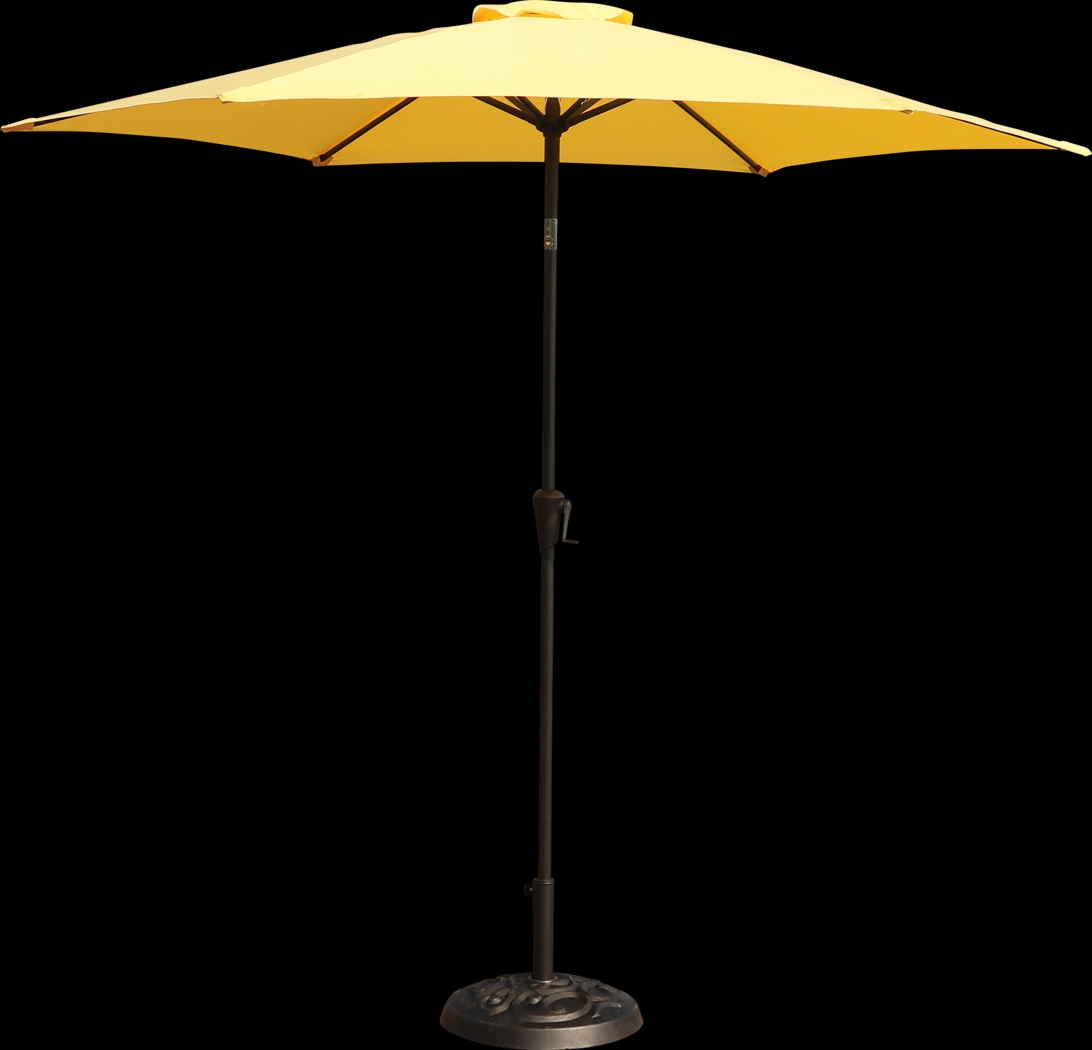 Outdoor Fantine Yellow Umbrella - Thumbnail - Image 1