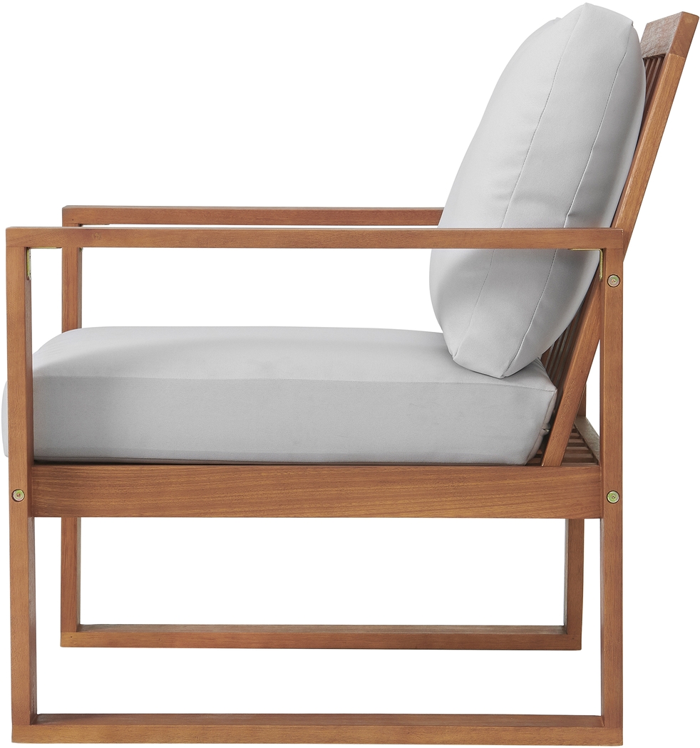 Outdoor Feeddema Brown 4pc Seating Set - Thumbnail - Image 5