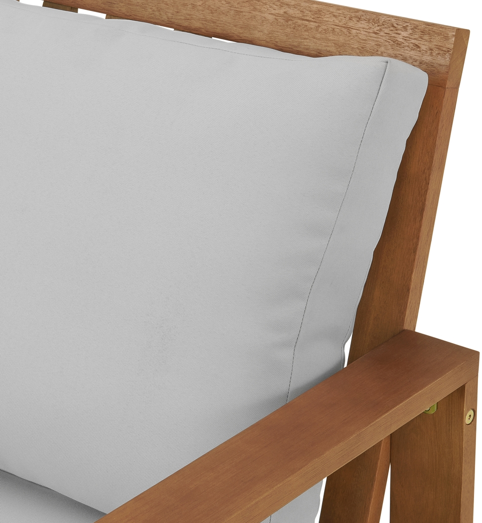 Outdoor Feeddema Brown 4pc Seating Set - Thumbnail - Image 6