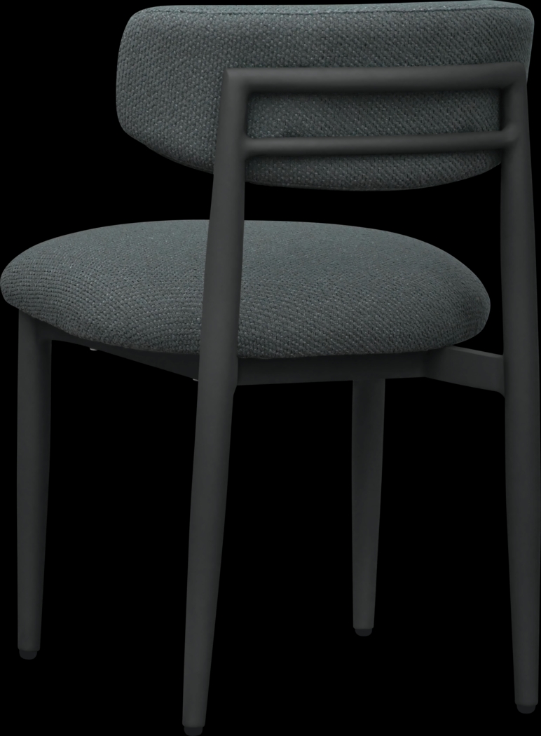 Outdoor Fryburg Black Side Chair - Thumbnail - Image 5