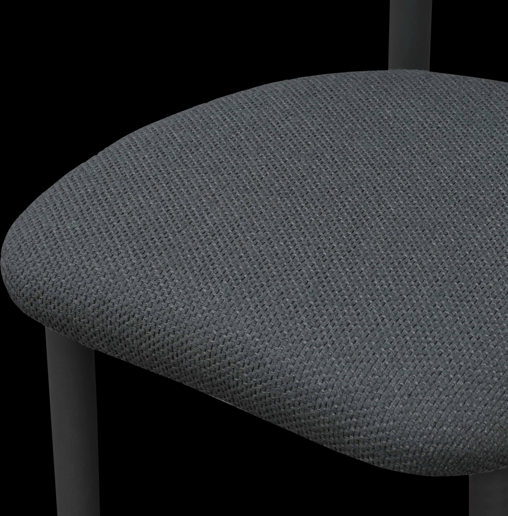 Outdoor Fryburg Black Side Chair - Thumbnail - Image 6