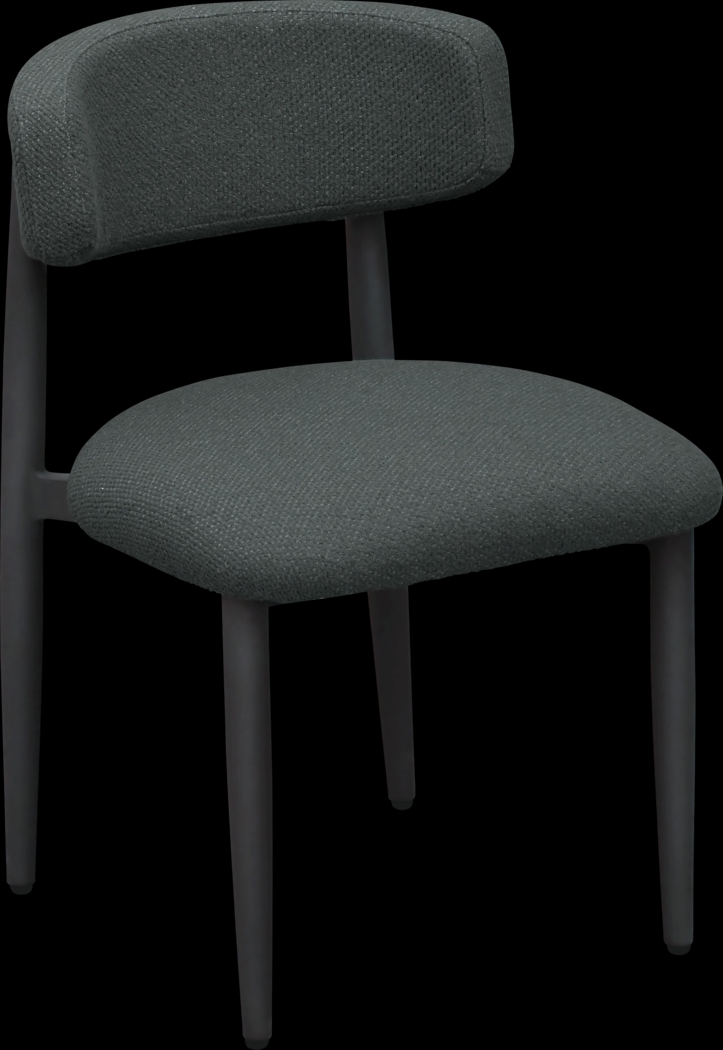 Outdoor Fryburg Black Side Chair - Thumbnail - Image 1