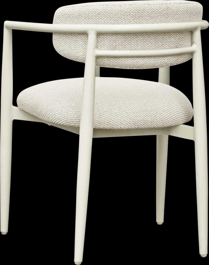Outdoor Fryburg Cream Arm Chair - Thumbnail - Image 4