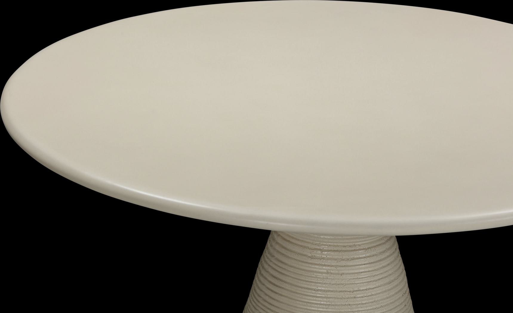 Outdoor Gathings Beige Dining Table - Thumbnail - Image 5