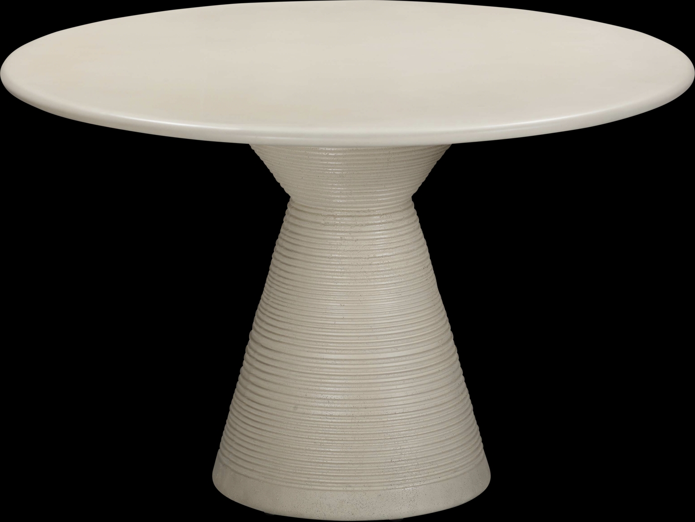 Outdoor Gathings Beige Dining Table - Thumbnail - Image 1