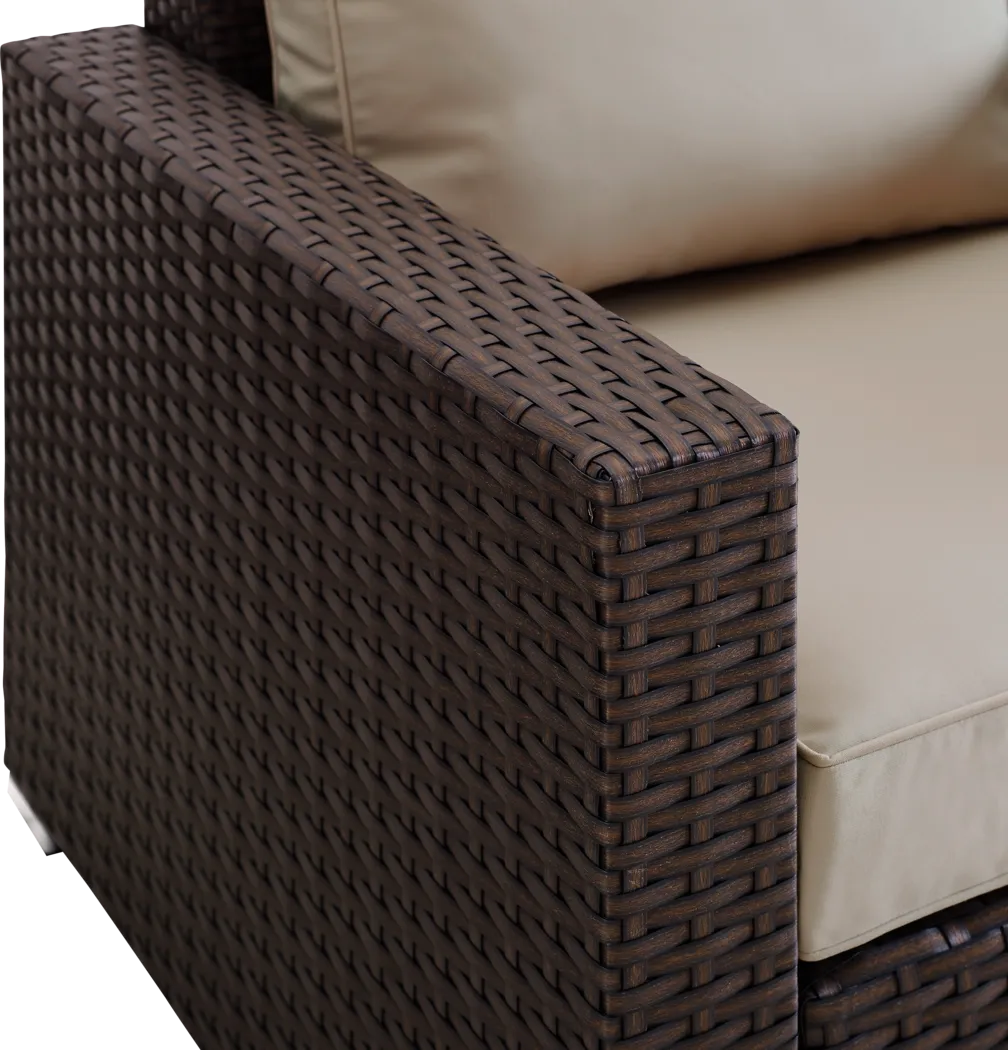 Gladway Brown 4 Pc Outdoor Seating Set - Thumbnail - Image 13