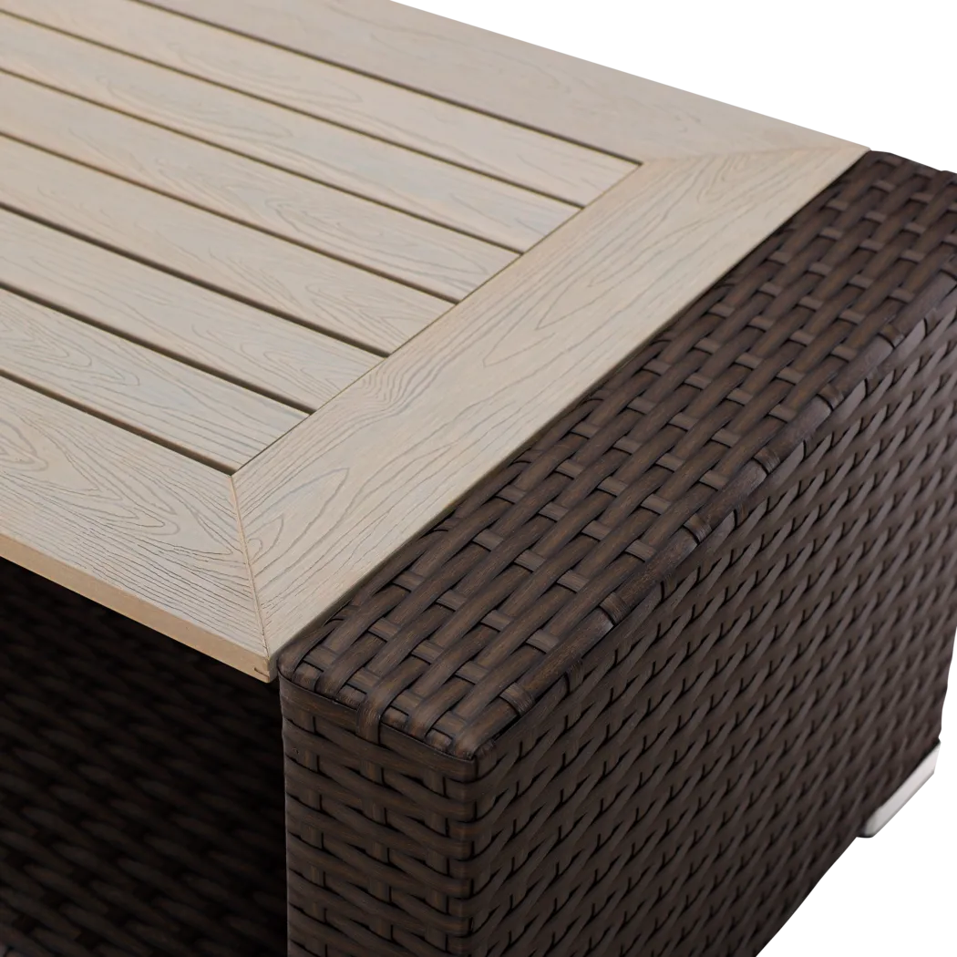 Gladway Brown 4 Pc Outdoor Seating Set - Thumbnail - Image 7