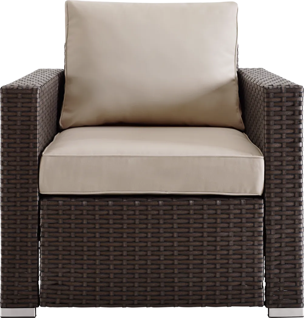 Gladway Brown 4 Pc Outdoor Seating Set - Thumbnail - Image 10