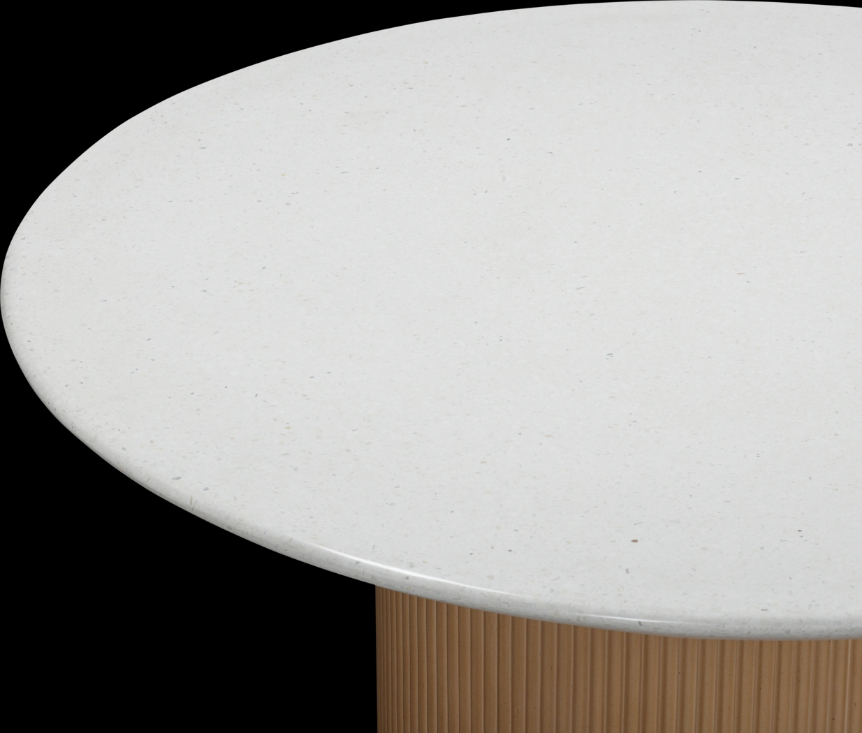 Outdoor Glyndora White Dining Table - Thumbnail - Image 5