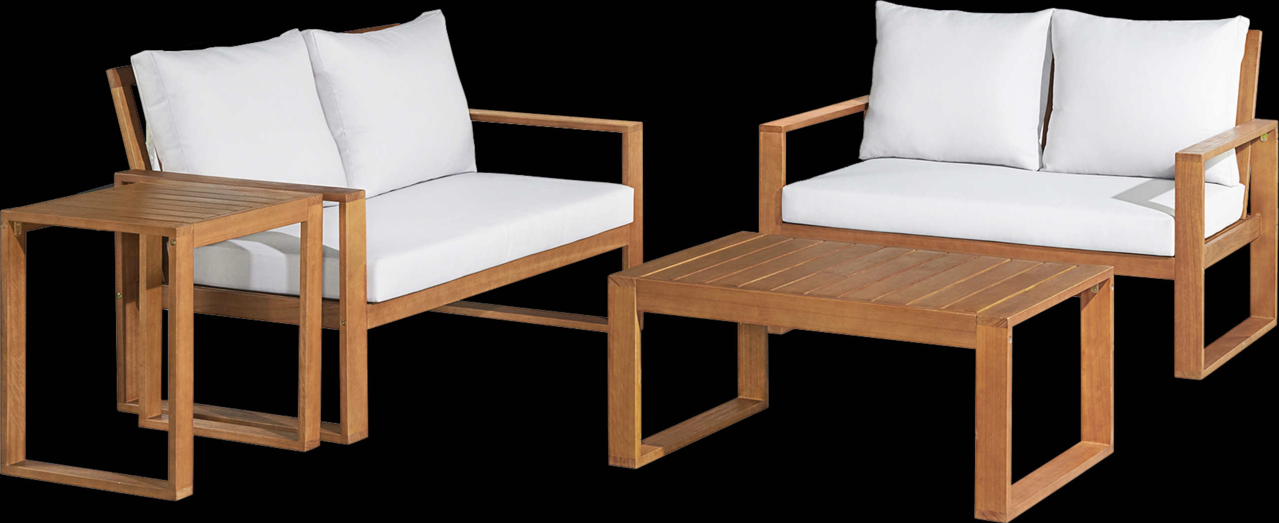 Outdoor Gracelynne Brown 4pc Seating Set - Thumbnail - Image 1