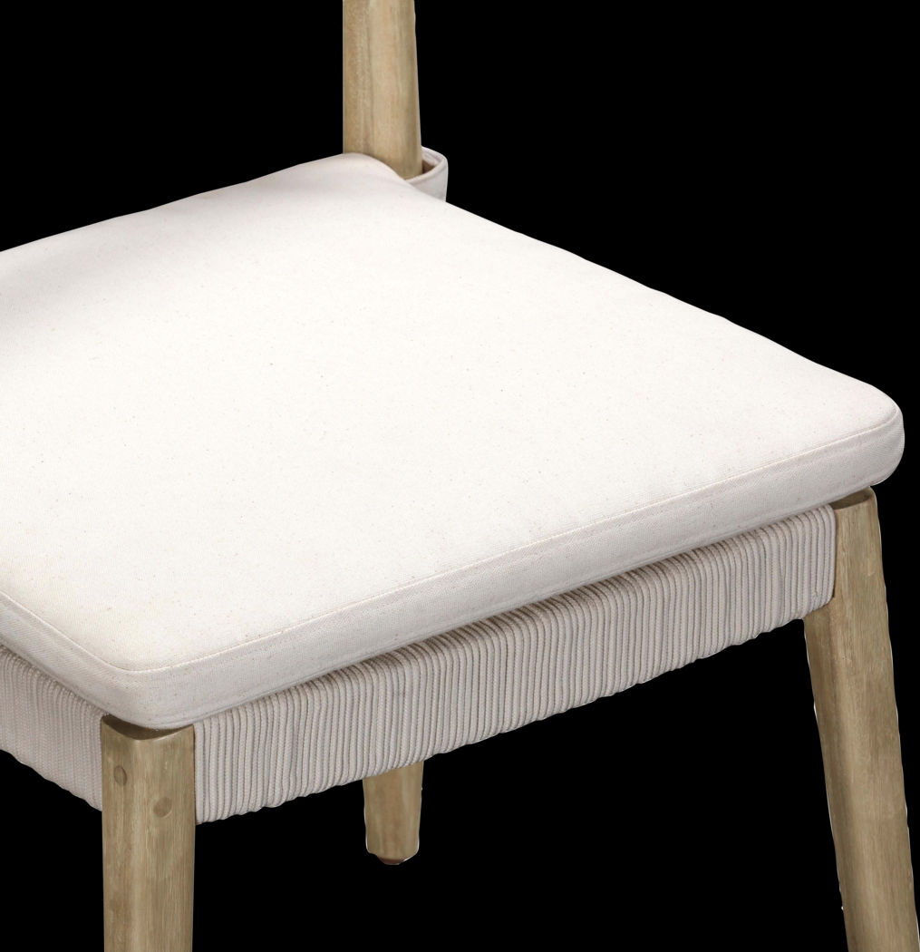 Outdoor Grampion Cream Side Chair, Set of 2 - Thumbnail - Image 2