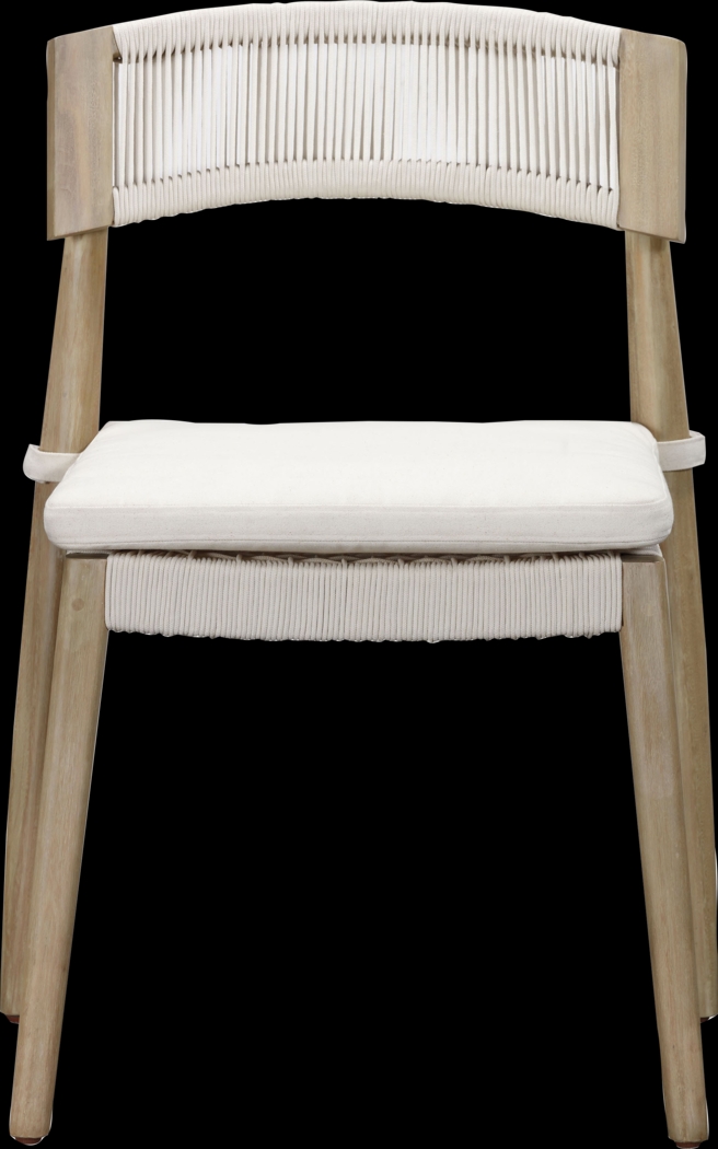 Outdoor Grampion Cream Side Chair, Set of 2 - Thumbnail - Image 5
