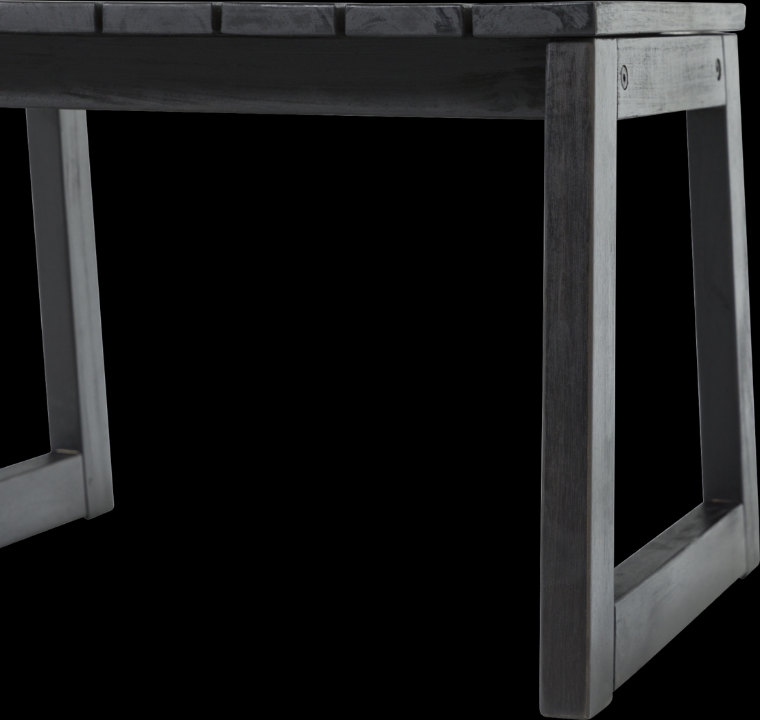 Outdoor Guilmere Black End Table - Thumbnail - Image 4