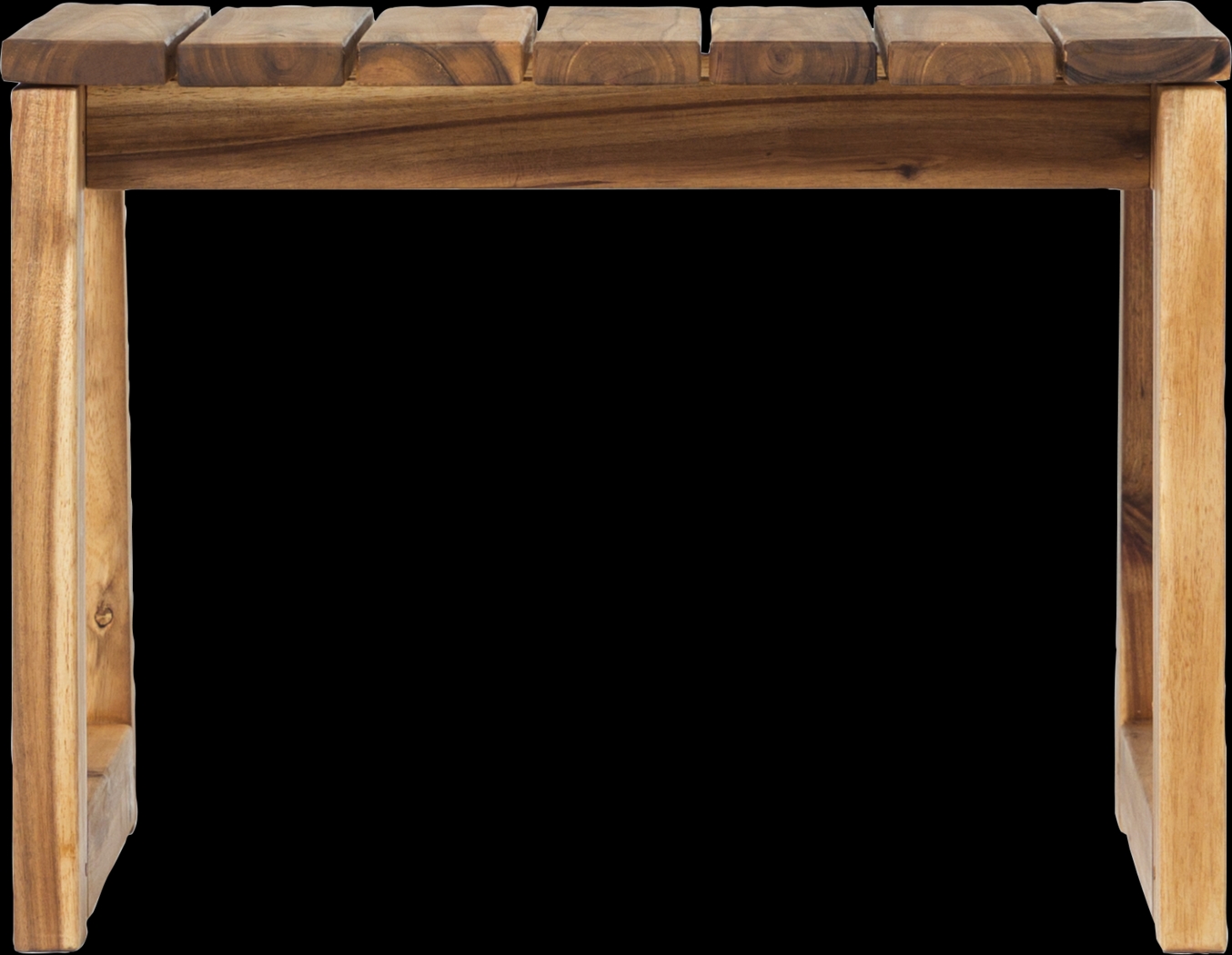 Outdoor Guilmere Natural End Table - Thumbnail - Image 4