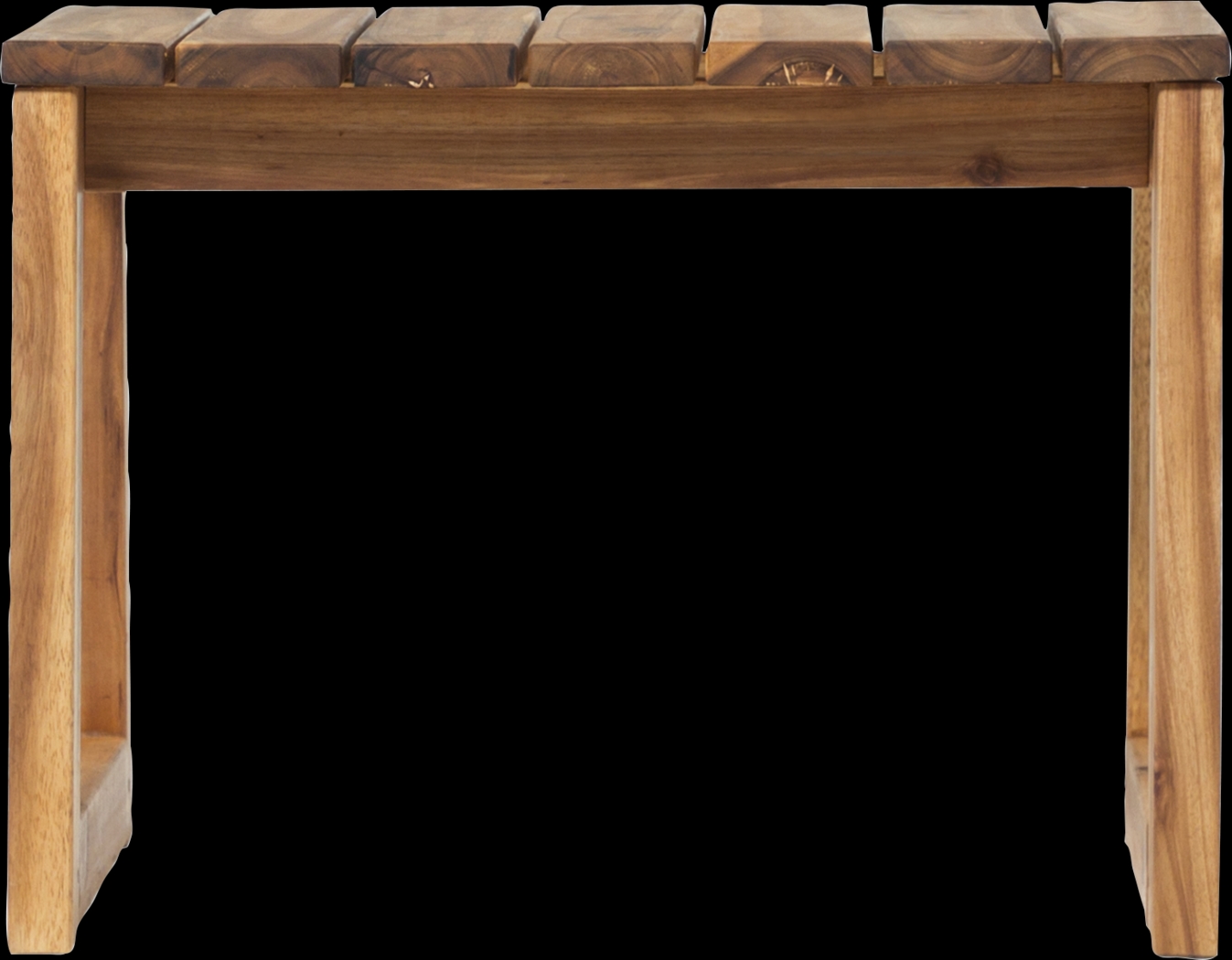 Outdoor Guilmere Natural End Table - Thumbnail - Image 5