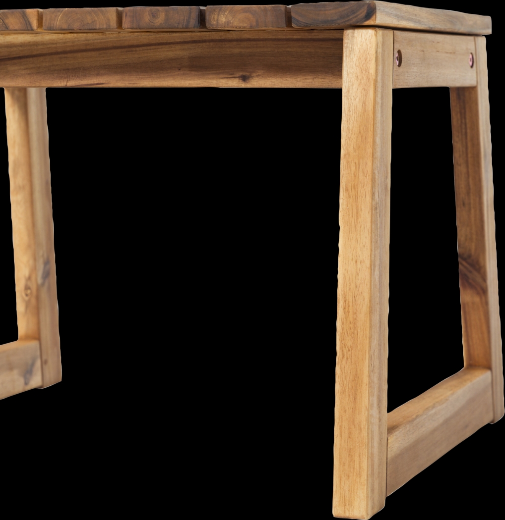 Outdoor Guilmere Natural End Table - Thumbnail - Image 6