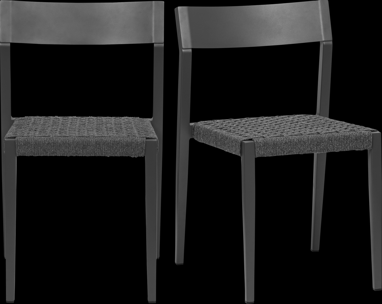 Outdoor Gullbrandsen Gray Side Chair, Set of 2 - Thumbnail - Image 1