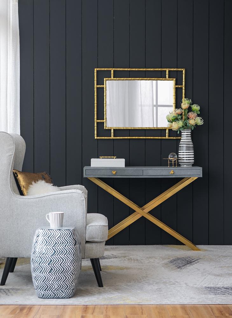 Outdoor Gunton Blue Stool - Thumbnail - Image 6