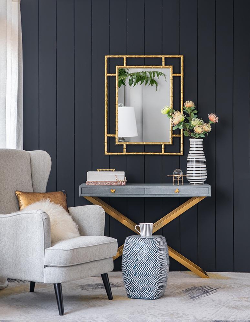 Outdoor Gunton Blue Stool - Thumbnail - Image 7