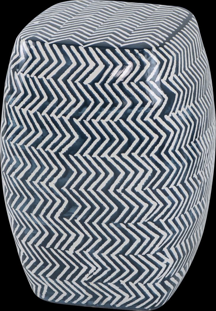 Outdoor Gunton Blue Stool - Thumbnail - Image 1