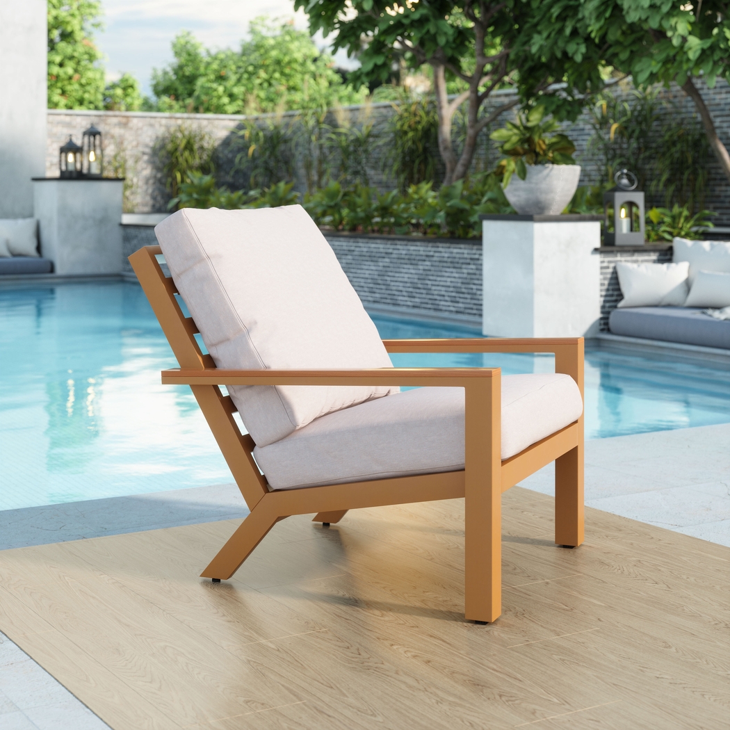 Outdoor Hackmatack Brown Accent Chair - Thumbnail - Image 4