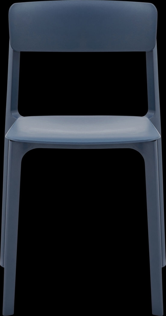 Outdoor Hartzog Blue Side Chair, Set of 2 - Thumbnail - Image 3