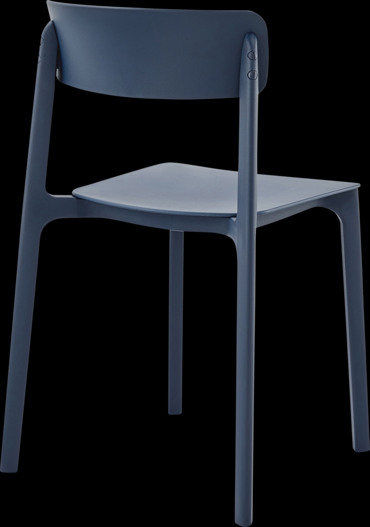 Outdoor Hartzog Blue Side Chair, Set of 2 - Thumbnail - Image 6