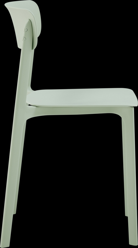 Outdoor Hartzog Mint Green Side Chair, Set of 2 - Thumbnail - Image 5