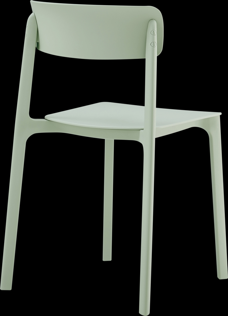 Outdoor Hartzog Mint Green Side Chair, Set of 2 - Thumbnail - Image 6