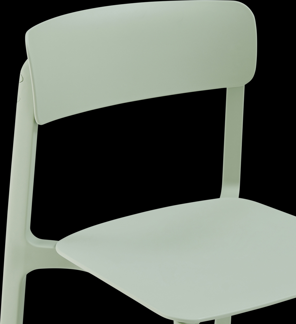 Outdoor Hartzog Mint Green Side Chair, Set of 2 - Thumbnail - Image 9