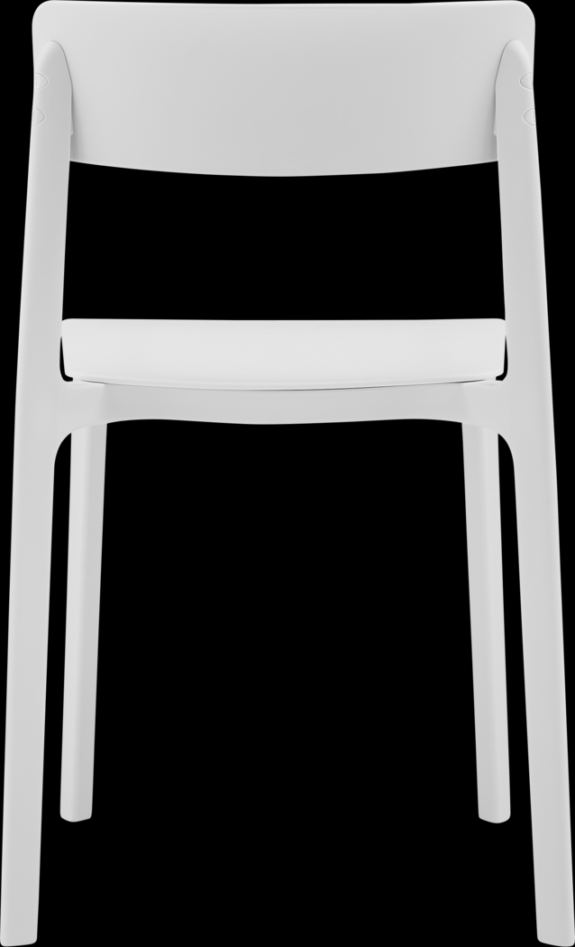 Outdoor Hartzog White Side Chair, Set of 2 - Thumbnail - Image 7