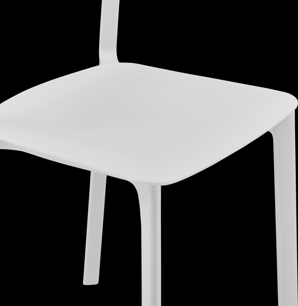 Outdoor Hartzog White Side Chair, Set of 2 - Thumbnail - Image 10