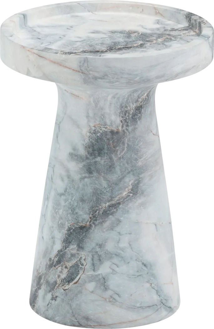 Outdoor Hogex White End Table - Thumbnail - Image 3