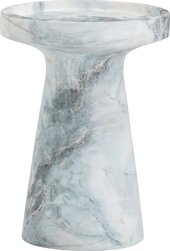 Outdoor Hogex White End Table - Thumbnail - Image 4