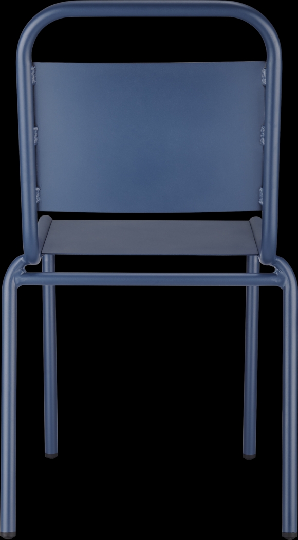 Outdoor Impatiens Blue Side Chair - Thumbnail - Image 6