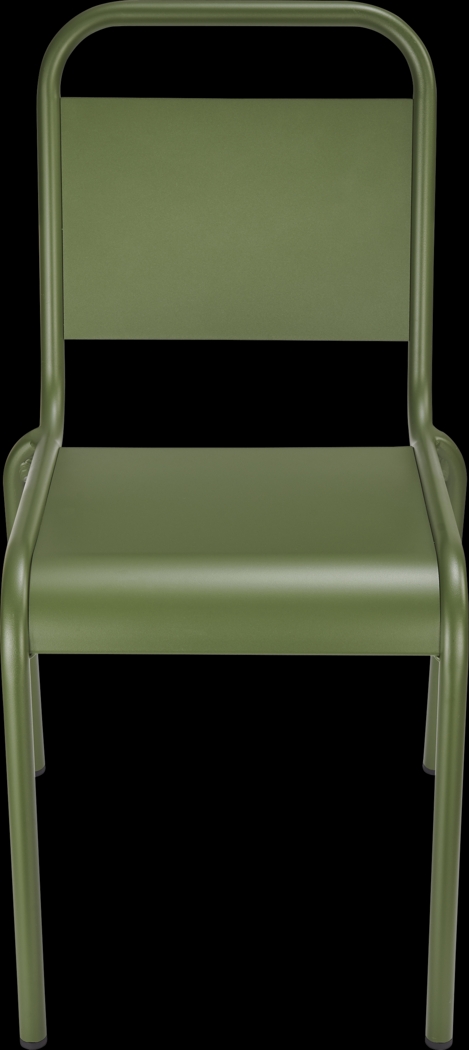 Outdoor Impatiens Green Side Chair - Thumbnail - Image 3