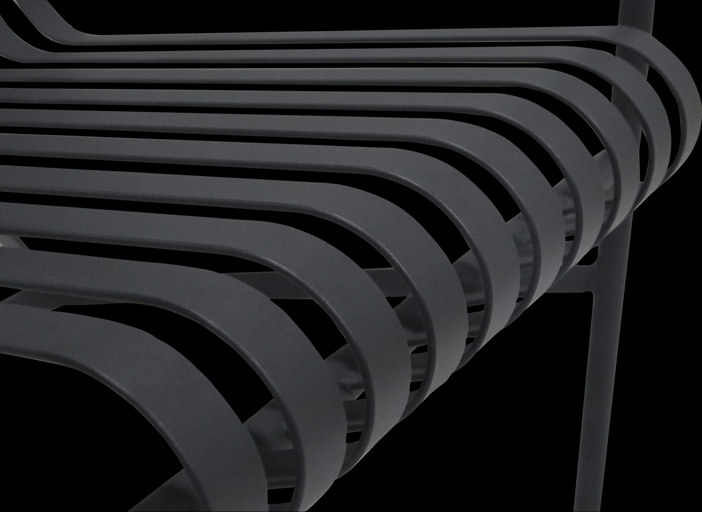 Outdoor Ischia Black Accent Chair - Thumbnail - Image 8