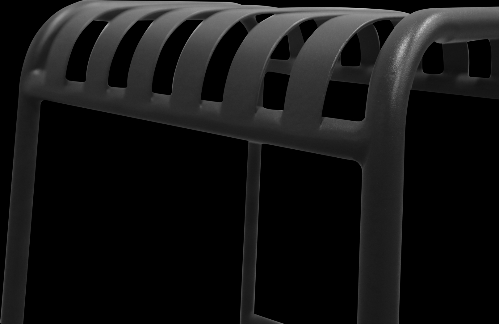 Outdoor Ischia Black Barstool - Thumbnail - Image 10
